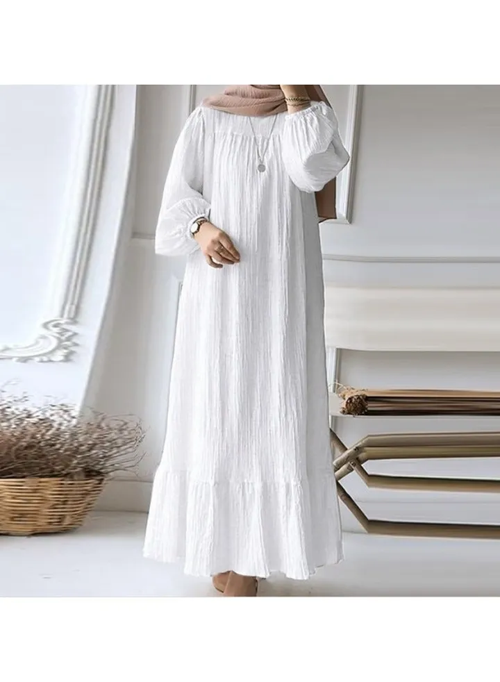 Muslim Fashion Long sleeved Retro Robe