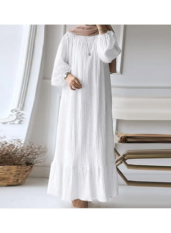 Muslim Fashion Long sleeved Retro Robe