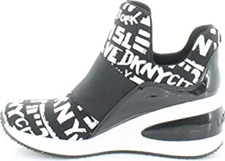 DKNY Women's Slip on Wedge Heel Sneaker