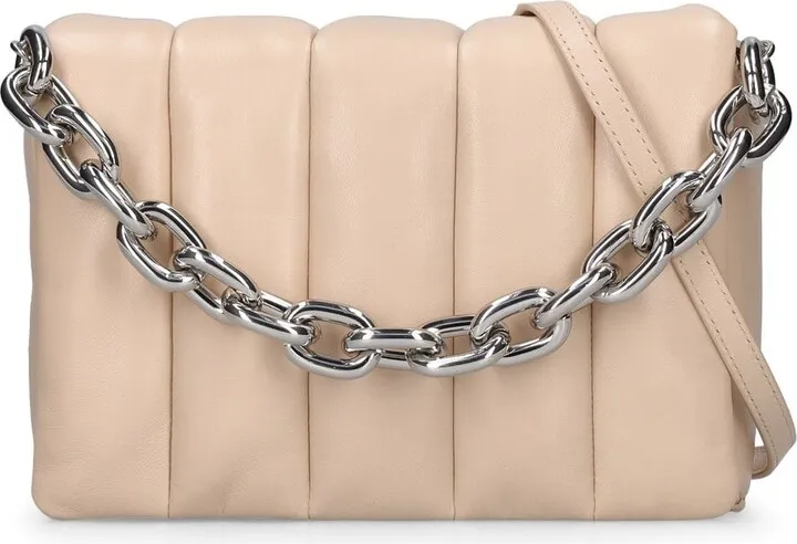 Brynn panel quilted leather bag