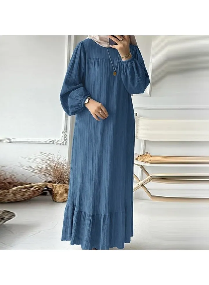 Muslim Fashion Long sleeved Retro Robe