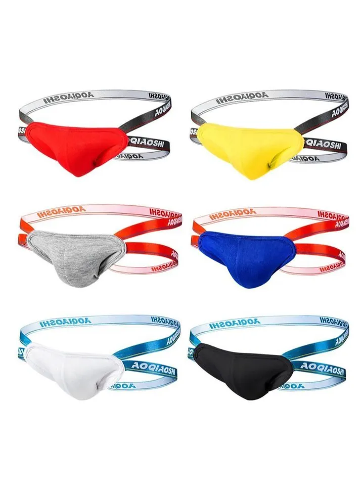 6Pcs Modal Low Waist Men'S Panties