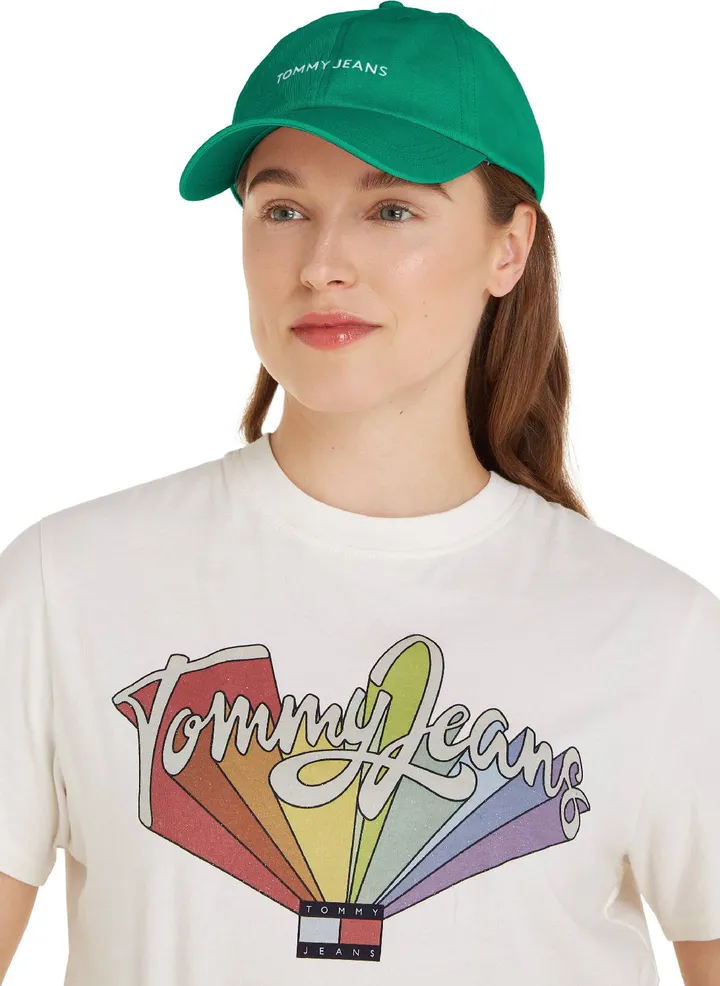 Women's Front Logo Baseball Cap - Pure organic cotton, Green