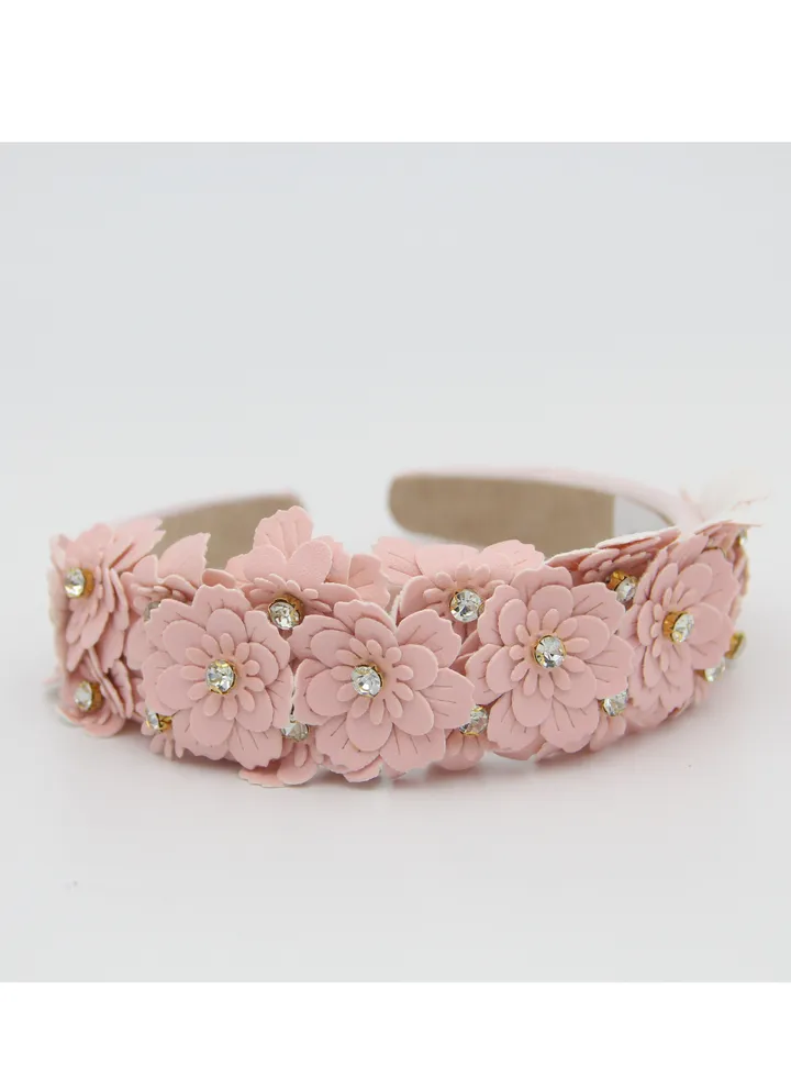 Headband Camomile For Women's and Girls Baby Pink