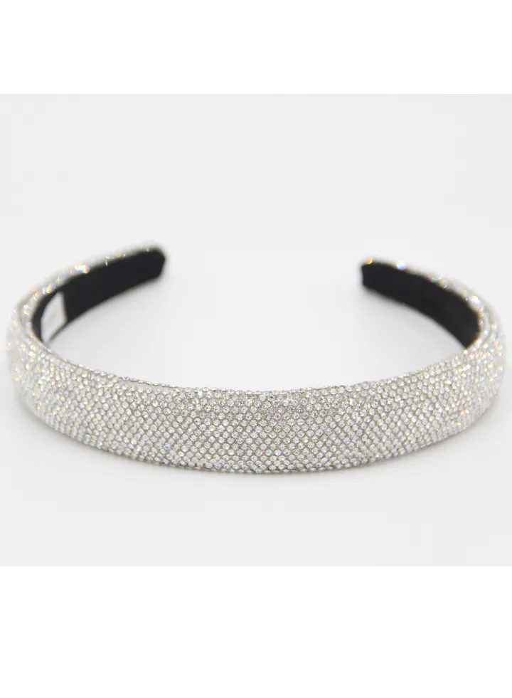 Headband Anna For Women's and Girls Silver