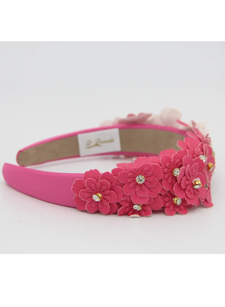 Headband Camomile For Women's and Girls Hot Pink
