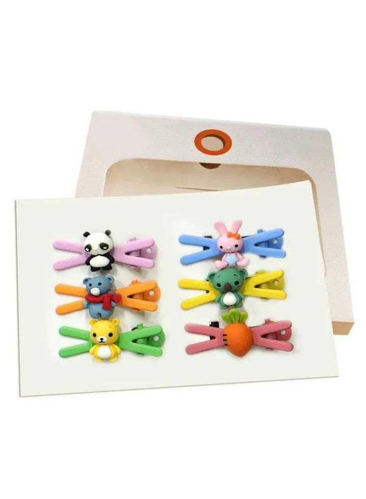 6 Pieces Hair Clips Hair Accessories Girls Women