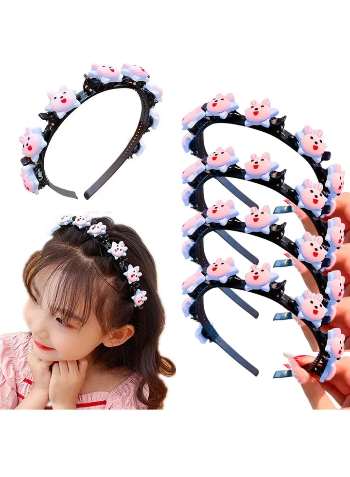 Head band Hair Pin Hairpin Headband Princess Hair Clips 4-Pack Hairpins Headband For Girls
