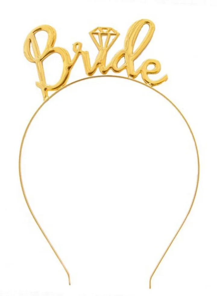 Bride to be Tiara Headband for Bridal Shower