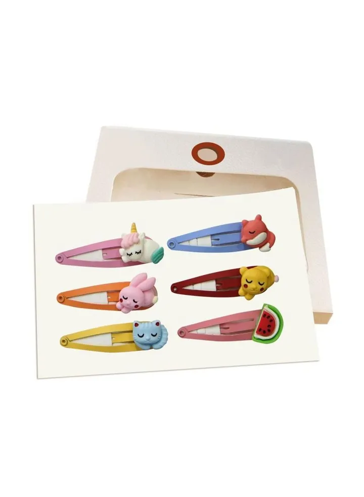 6 Pieces Kids Hair Clips Hair Accessories