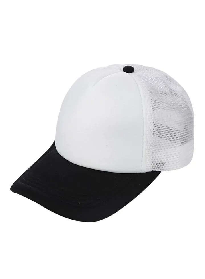 Outdoor Baseball Cap Black/White