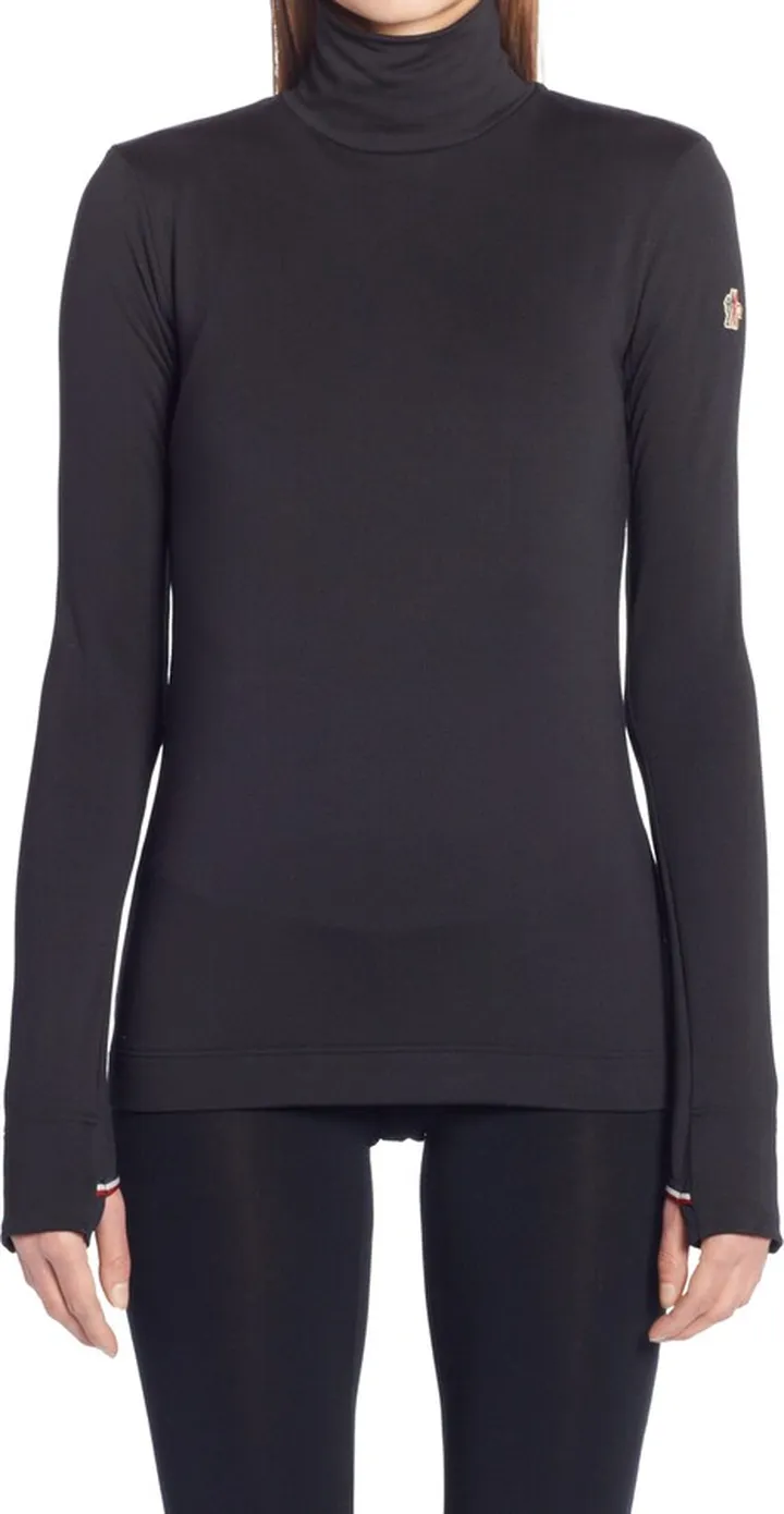 Jersey Turtleneck Top
