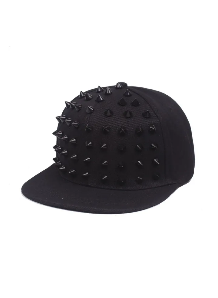 Men/Women Nail Hat Hip-hop Hat Black Nail