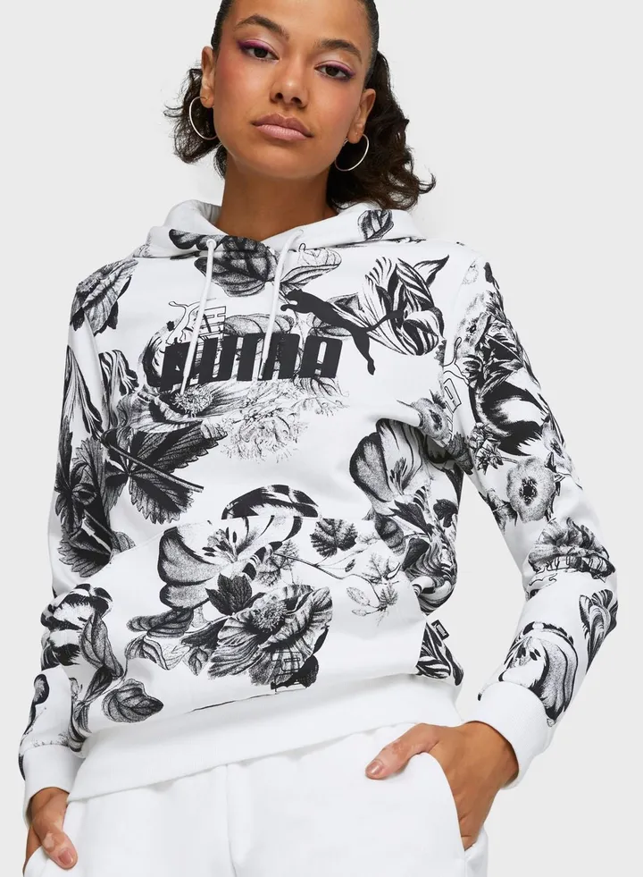Ess+ Frozen Flower Women Sweater