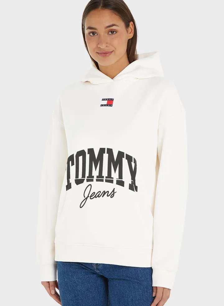 Logo Knitted Hoodie