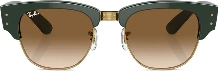 Mega Clubmaster tinted-lenses sunglasses