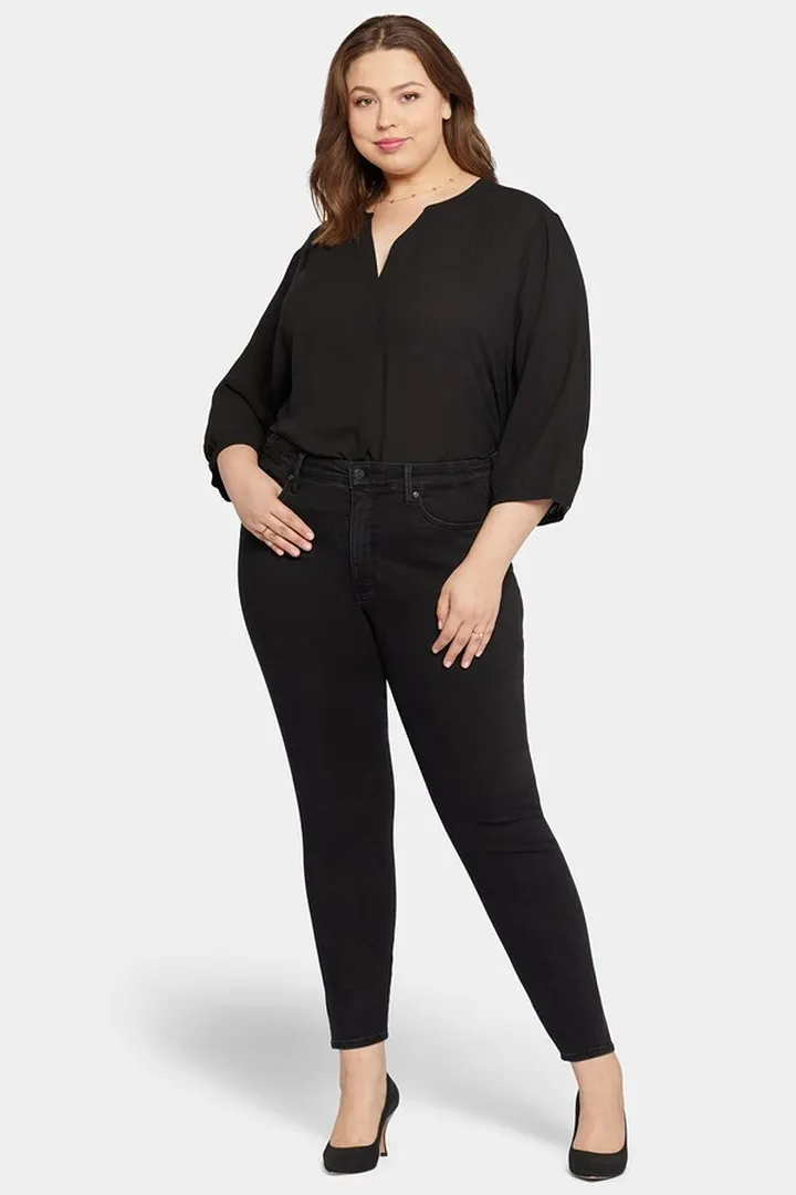 NYDJ Women's Plus Size LE Silhouette HR AMI Skinny