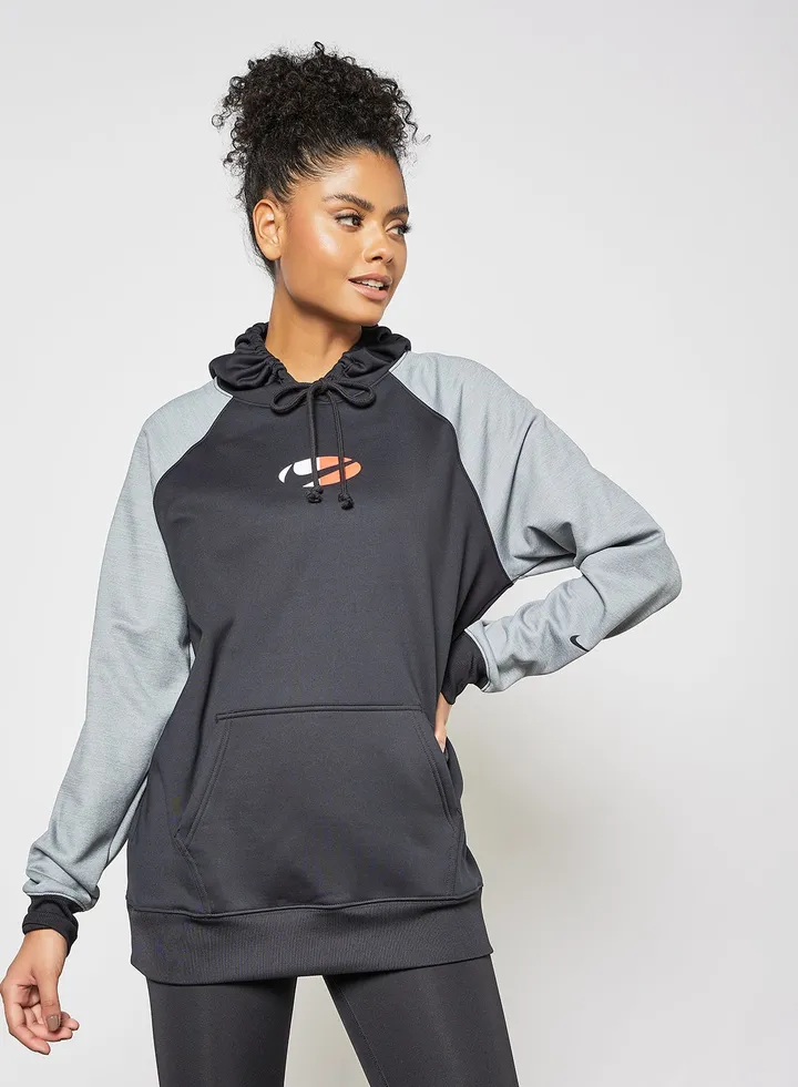 Therma Pullover Training Hoodie Black