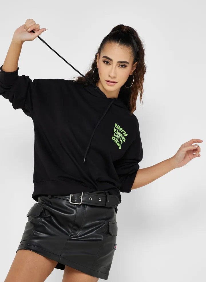 Graphic Pullover Hoodie
