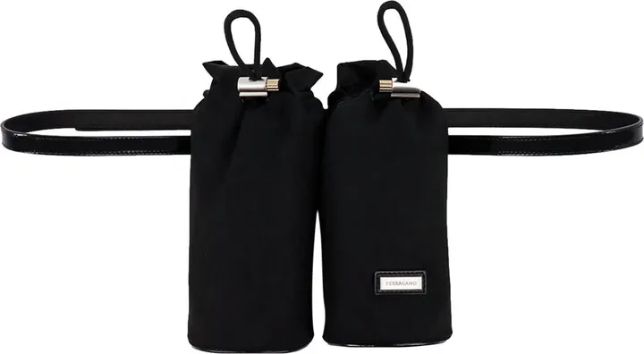Econylon belt bag with Double Bottle design