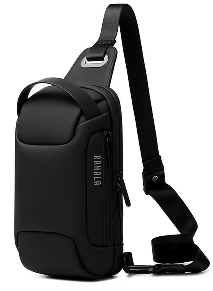 BNG-132 Crossbody Shoulder Messenger Waterproof USB Recharge Sling Bag