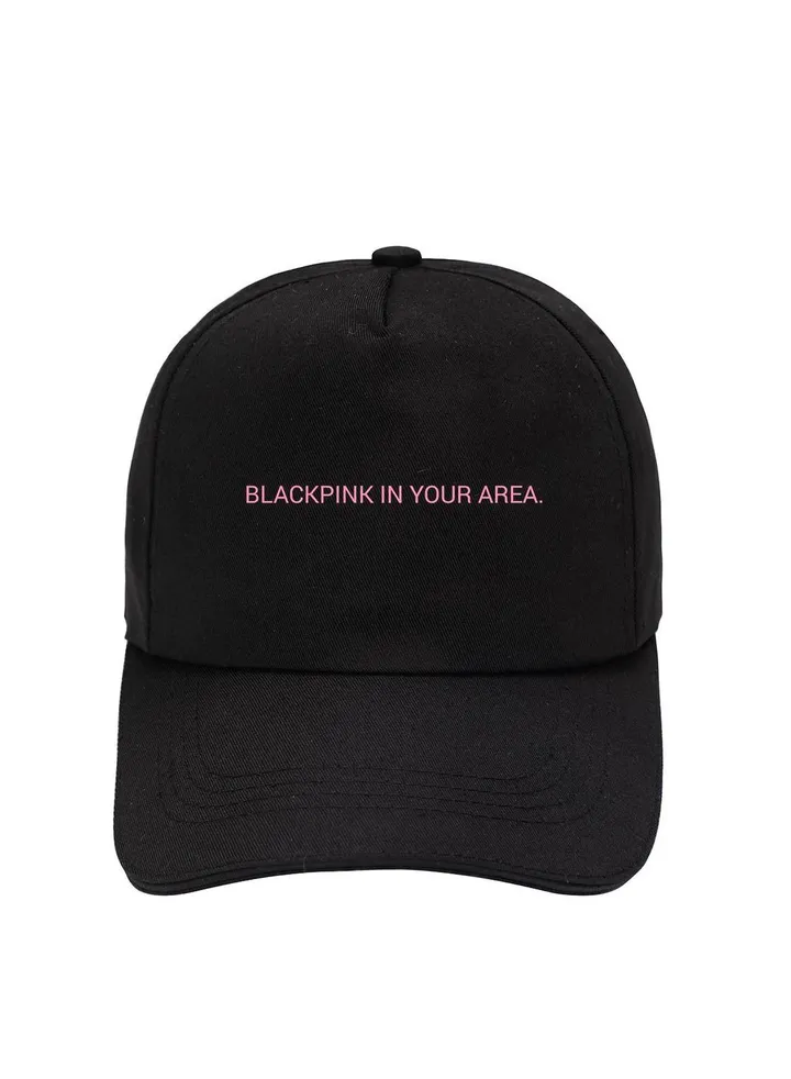 BTS Cotton Baseball Cap Black