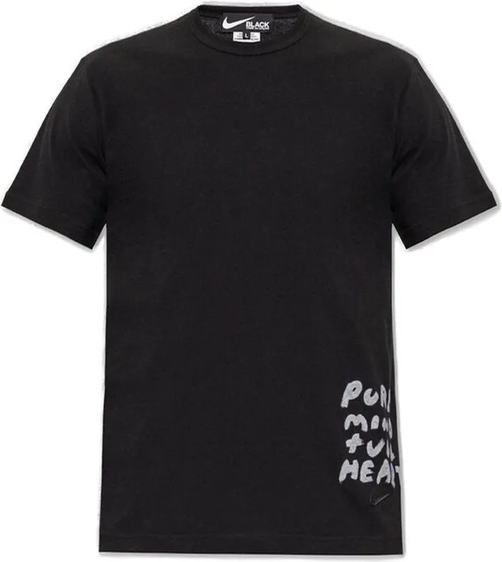 Black Comme des Garçons X Nike Crewneck T-Shirt