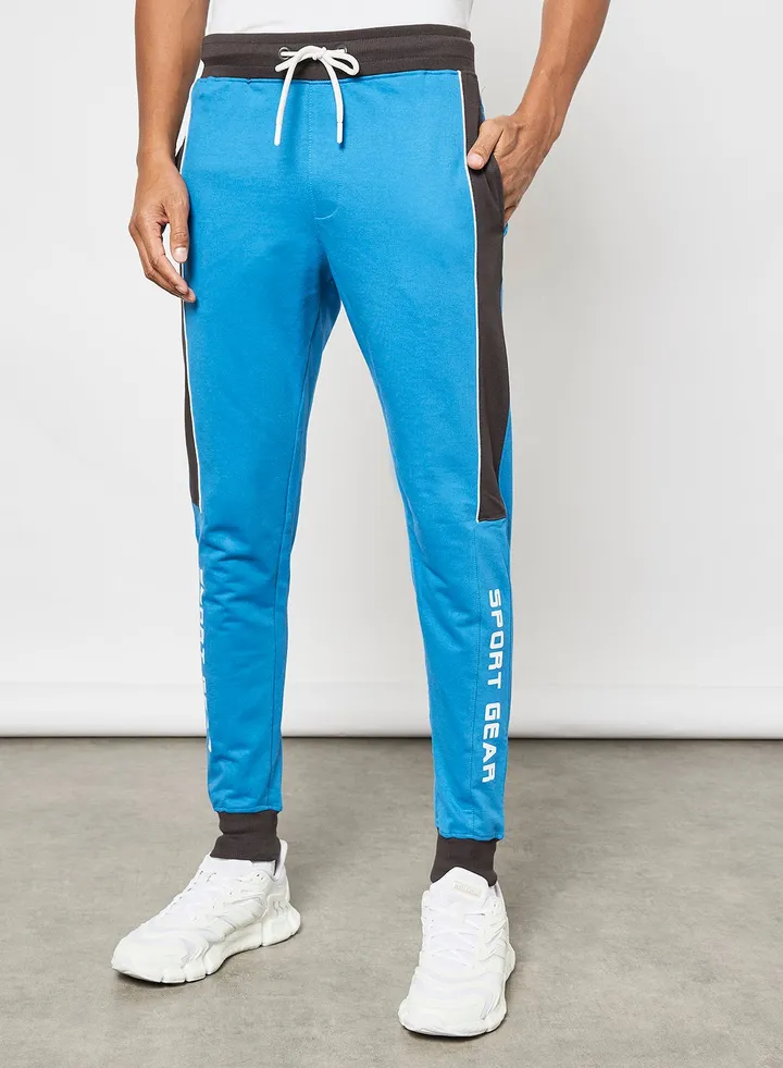 Regular Fit Joggers Royal Blue/Black
