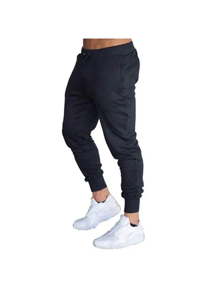 Men's Fitness Running Pants Black