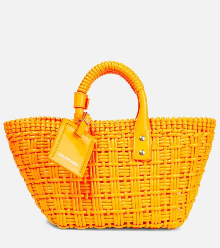 Bistro XS woven rubber tote bag