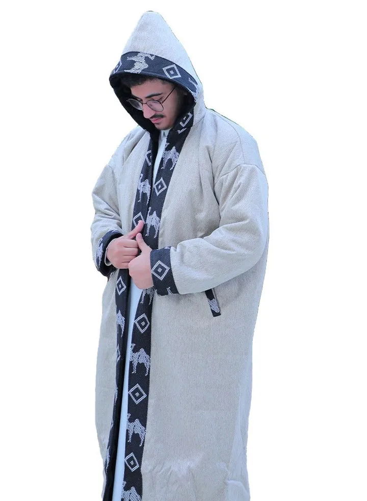 Winter Fur embroidered with traditional Sadu
