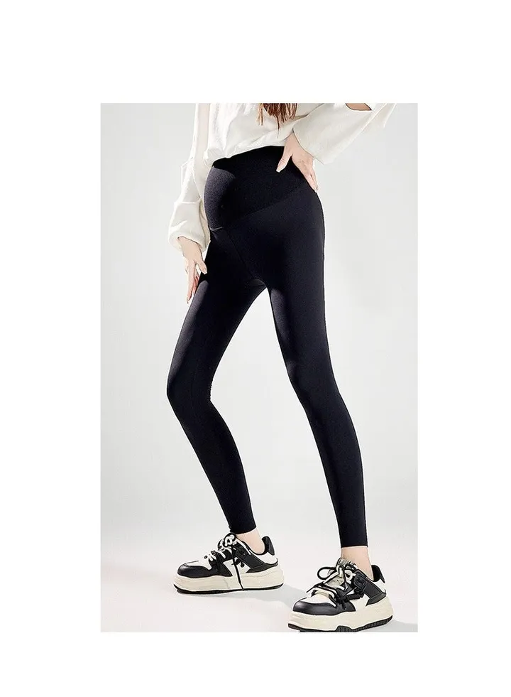 Women's maternity pants for big belly casual pajamas pregnancy pants