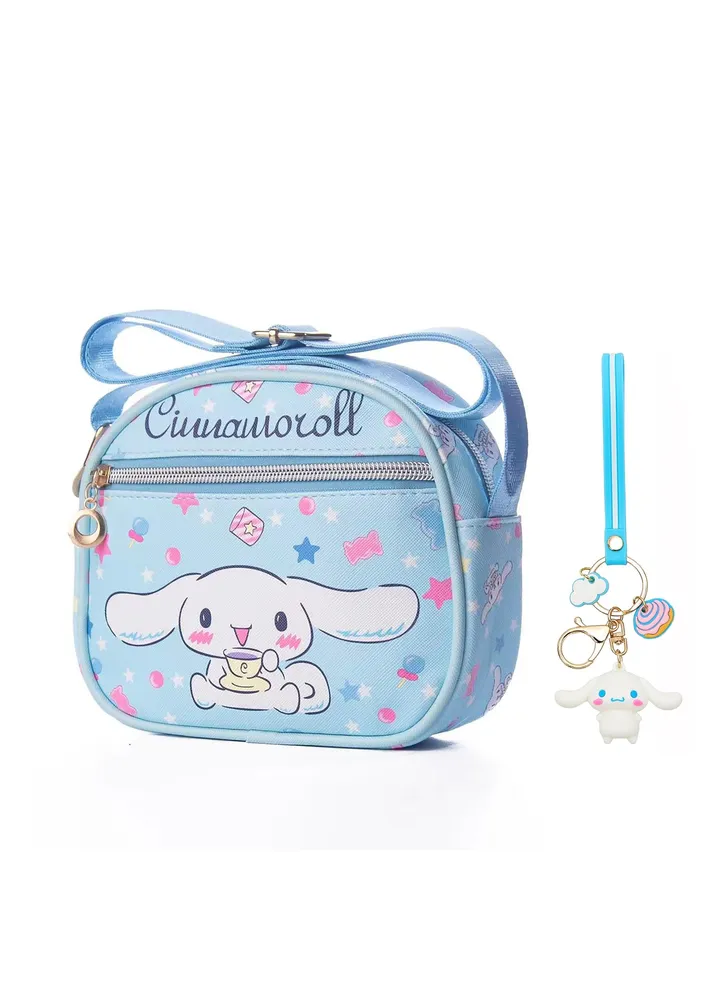 Cute Small Crossbody Purse, Crossbody Bag,Crossbody Bags for Women, Small Crossbody Bags for Kids, Mini Soft PU Leather Messenger Shoulder Bag, Lovely Gift for Kids Ages 3-6, Blue