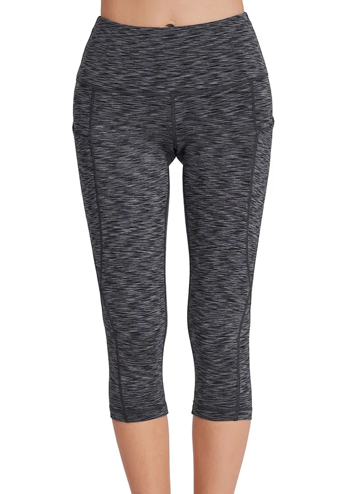 European and American yoga pants stretch tight waist Amazon fitness pants women's naked skin yoga pants