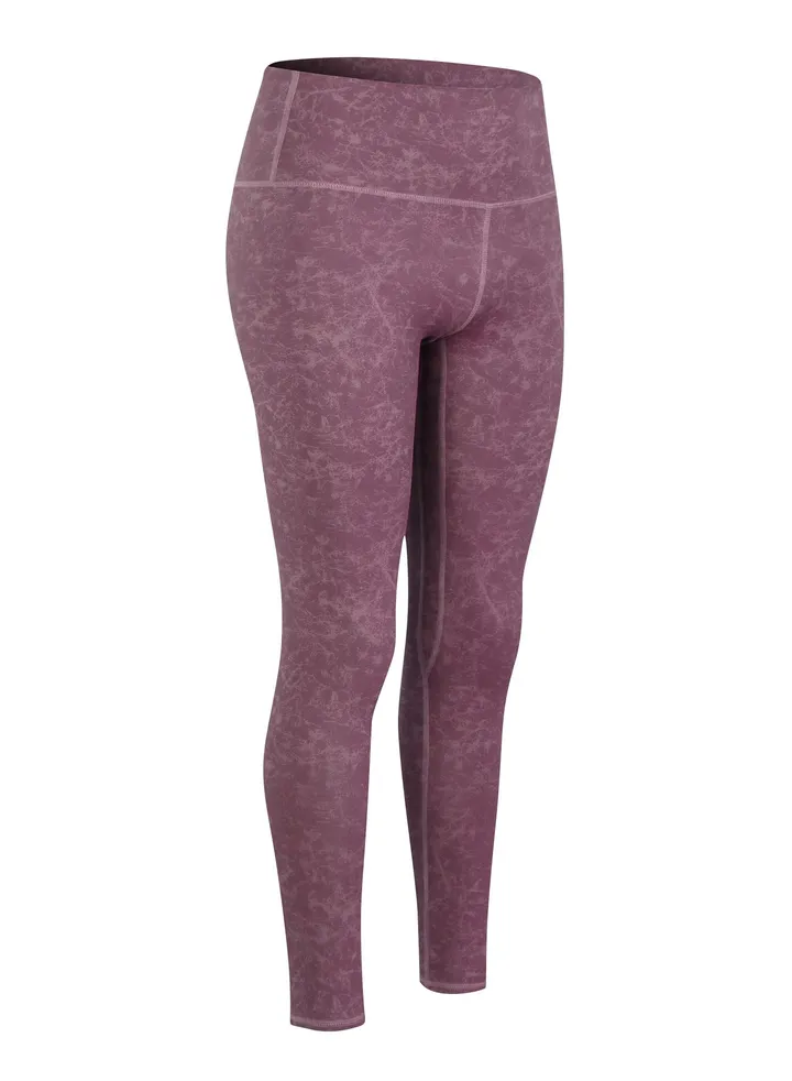 Women Quick Dry Breathable Elastic Trousers Purple