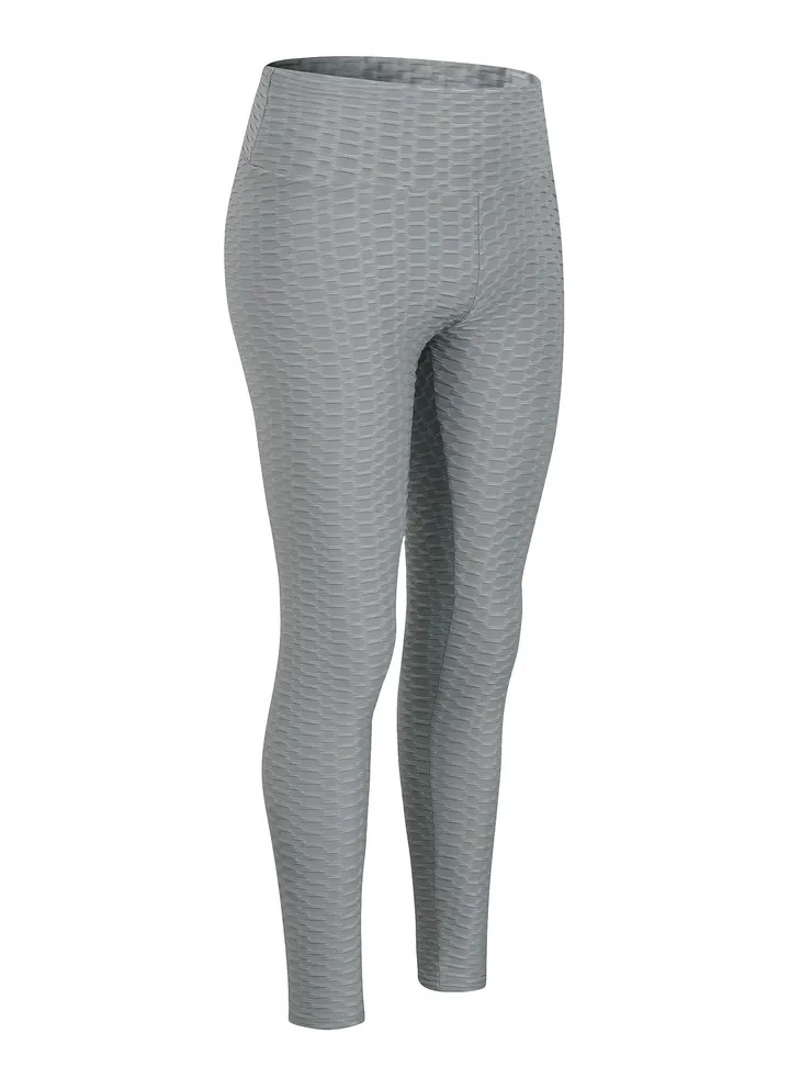 Women Quick Dry Breathable Elastic Trousers Grey