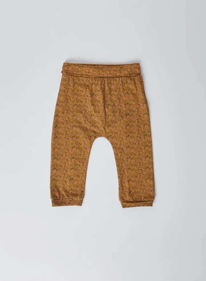 Baby Floral Sweatpants Medal Bronze