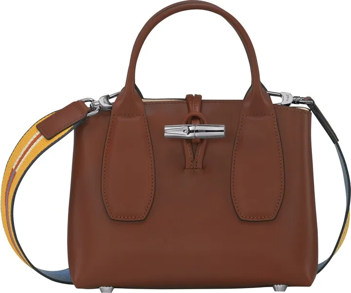 Roseau Box Leather Crossbody Bag