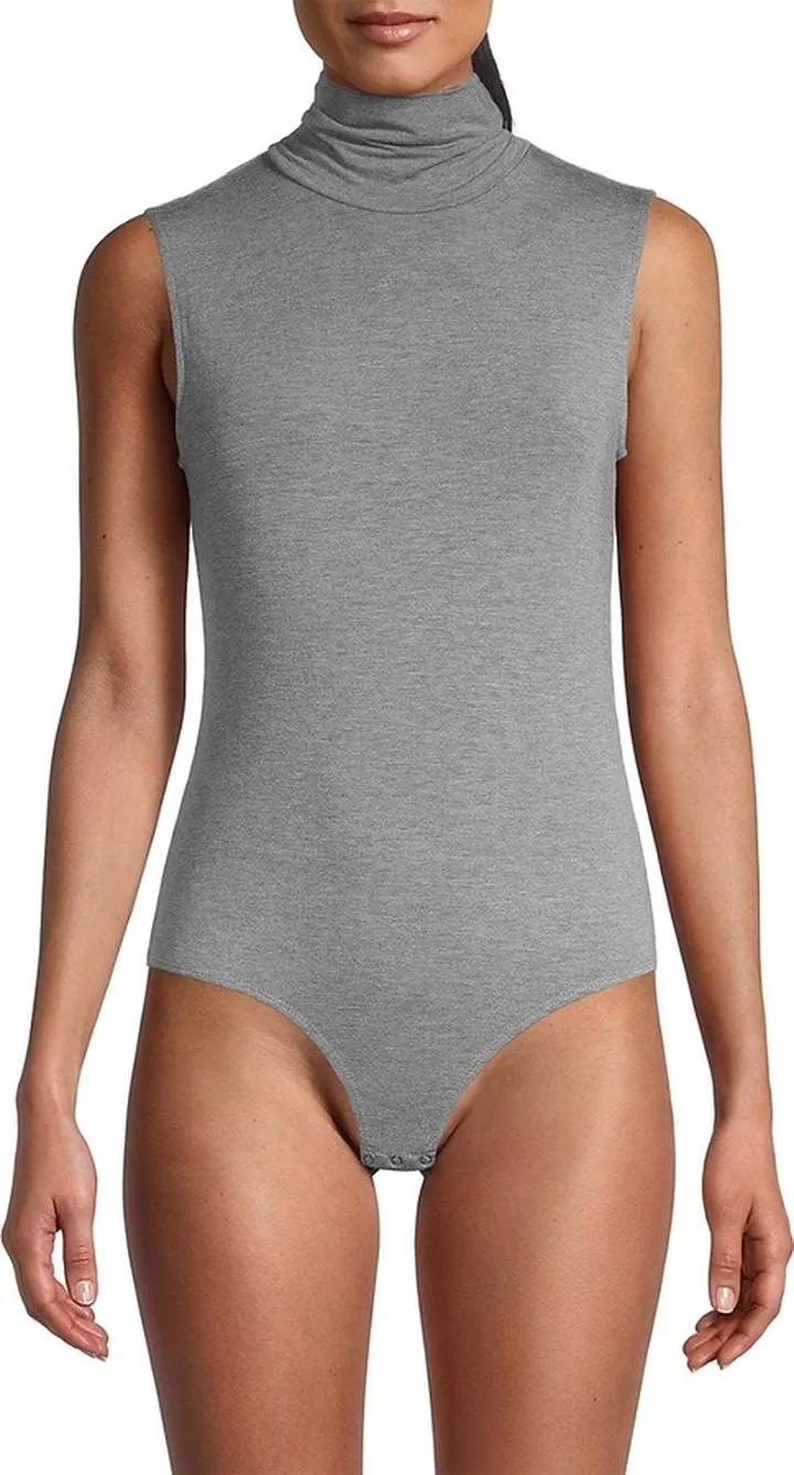 Sleeveless Turtleneck Bodysuit
