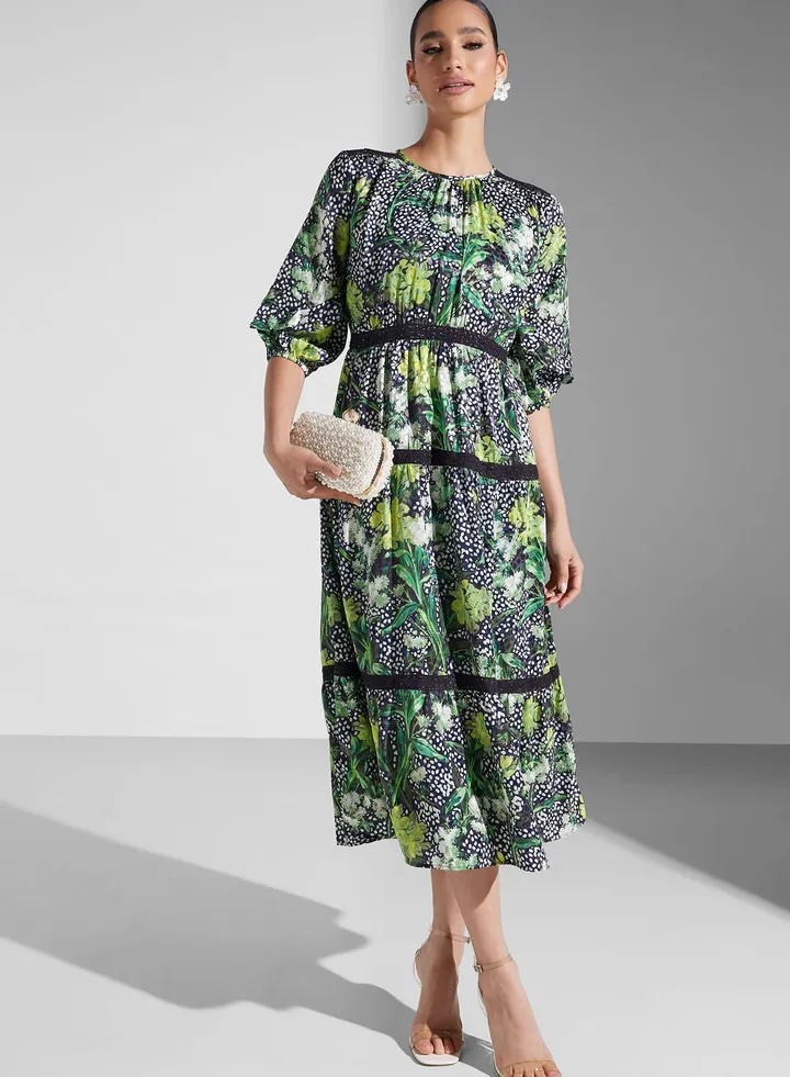 Floral Printed Dress