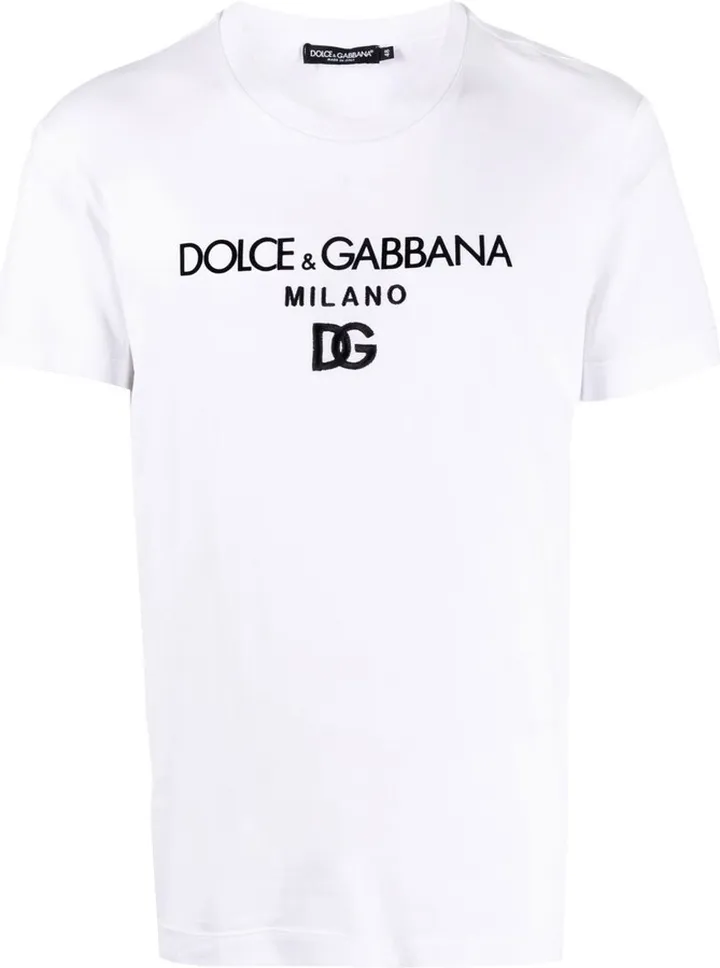 DG Essentials logo-embroidered T-shirt