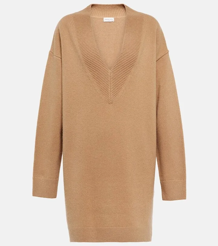Wool sweater dress