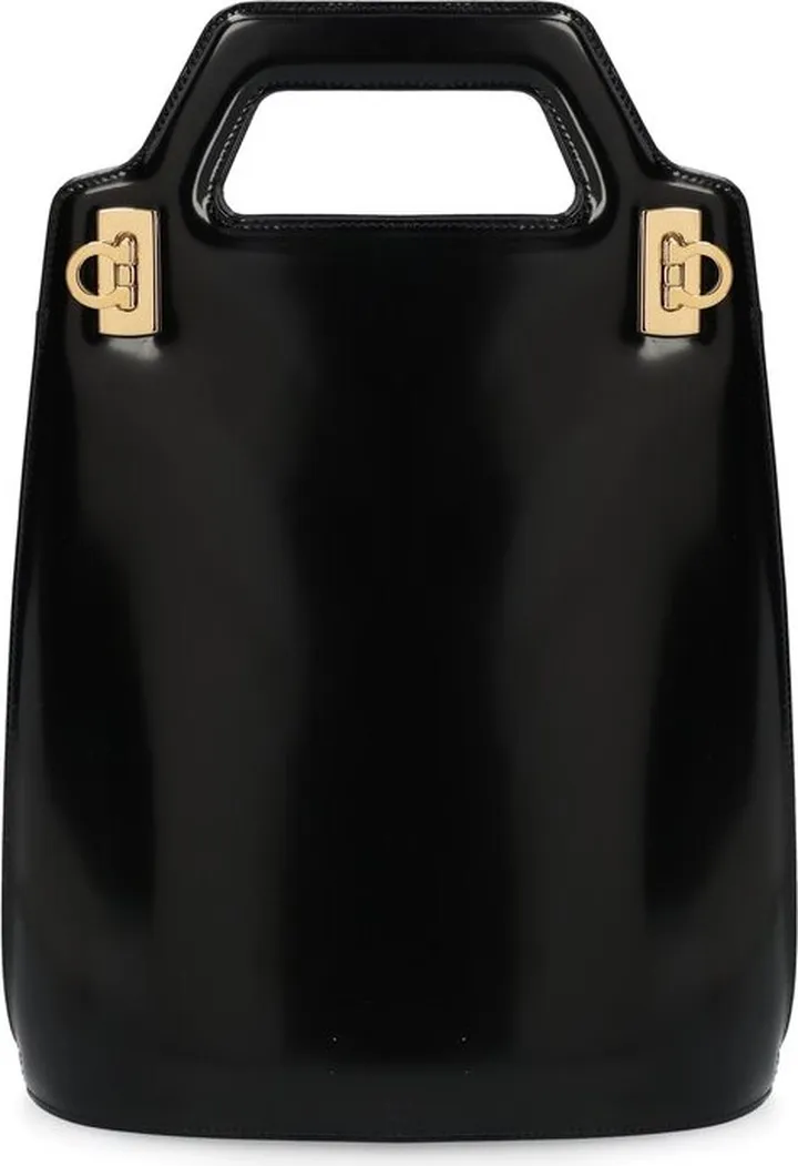 Salvatore Ferragamo Wanda Flip-Lock Fastened Tote Bag