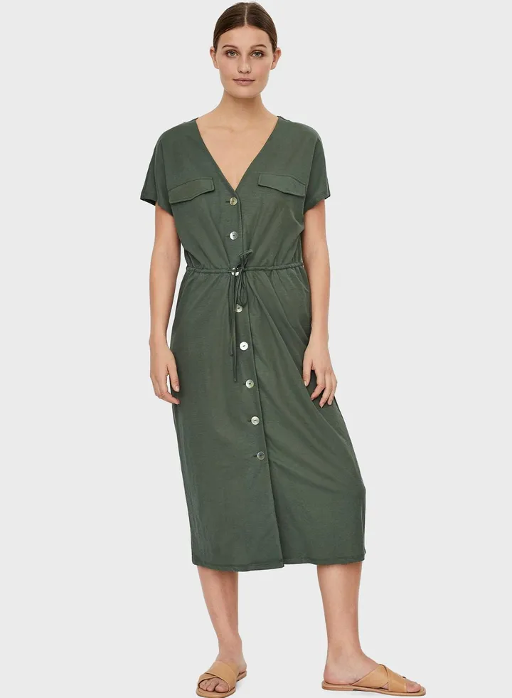 Midi Shirt Dress