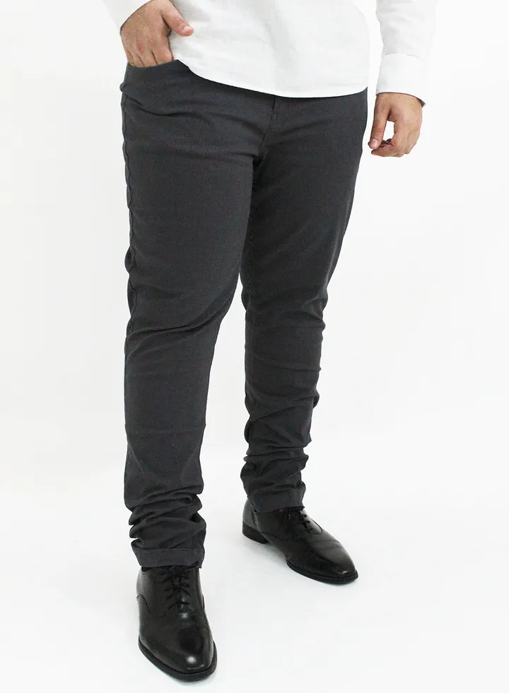Men's High Waist Khaki Pants