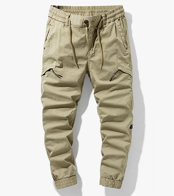 Casual Stylish Pants Khaki