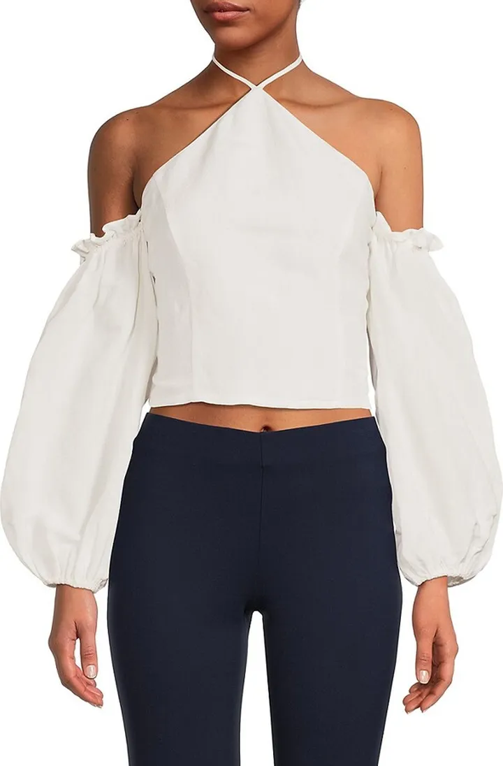 Delila Halterneck Top