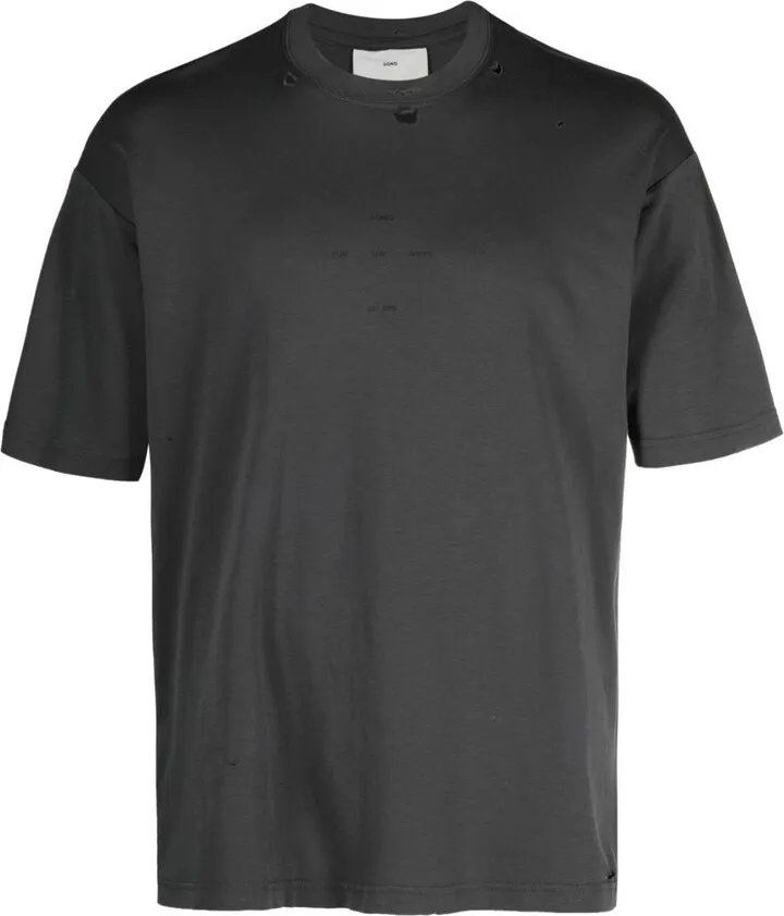 graphic-print cotton T-shirt