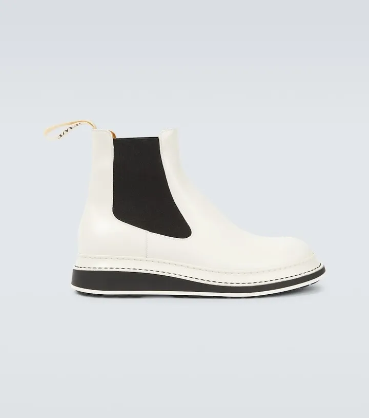 Leather Chelsea boots