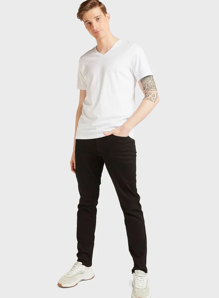 Rinse Straight Fit Jeans
